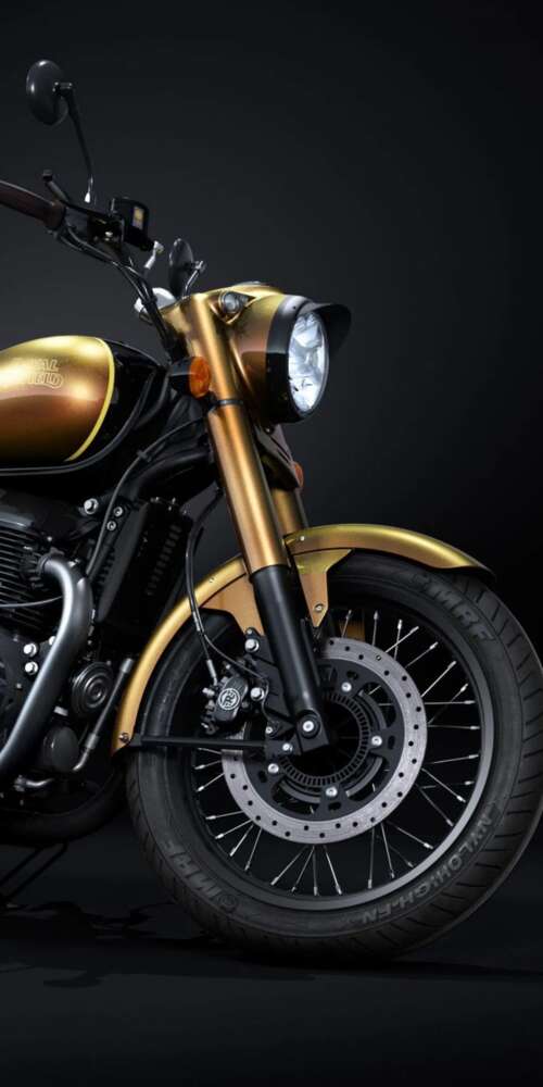 Anniversary Edition motorcycle displayed at the 2025 EICMA Motorcycle Show under... Ulefone Rugking 2 Pro download free phone wallpaper
