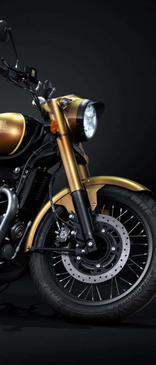 Anniversary Edition motorcycle displayed at the 2025 EICMA Motorcycle Show under... nubia Flip 3 high definition wallpaper
