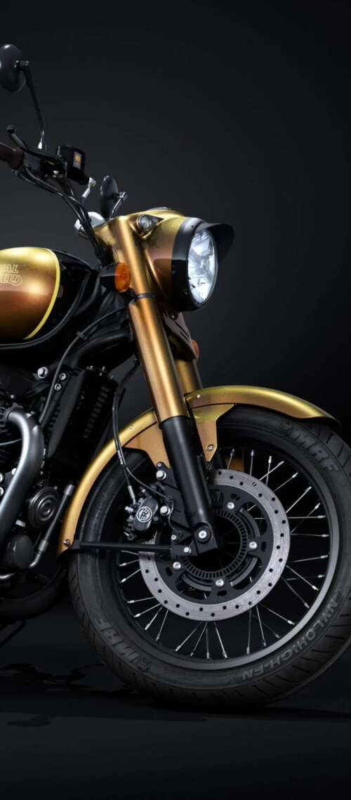 Anniversary Edition motorcycle displayed at the 2025 EICMA Motorcycle Show under... Blackview XPLORE X1 lock screen wallpaper