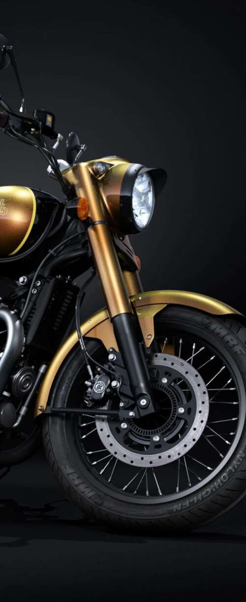 Anniversary Edition motorcycle displayed at the 2025 EICMA Motorcycle Show under... Samsung Galaxy Z Flip7 FE wallpapers for android
