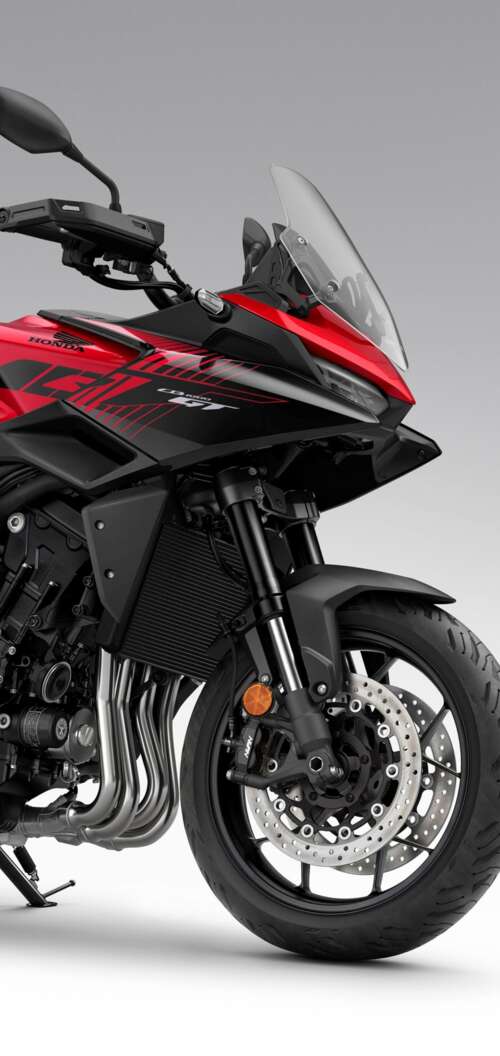 A high-resolution, detailed view of the sleek and modern 2026 Honda CB1000GT sports... Oppo A6k 4G cell phone backgrounds free