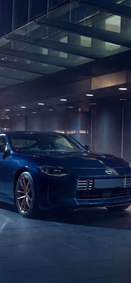 A sleek and detailed view of the 2026 Nissan Z Heritage Edition sports car. UmiDigi Umidigi X wallpaper download