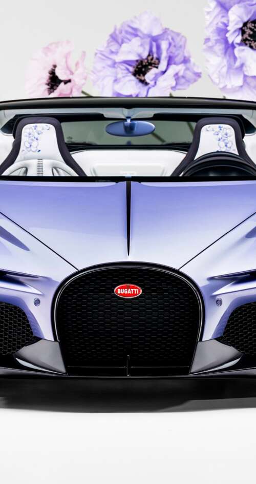 A sleek, futuristic purple one-off concept supercar from the year 2026 featuring... Sharp Aquos C10 hd background