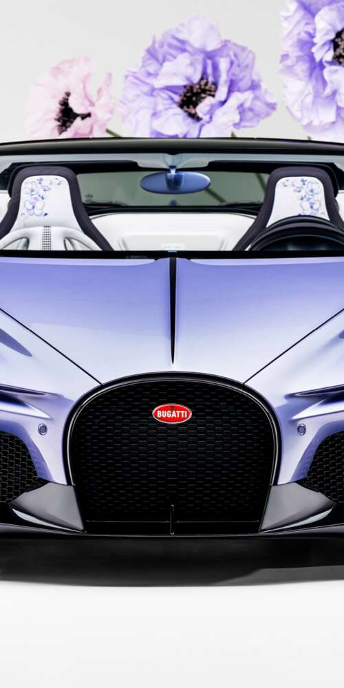 A sleek, futuristic purple one-off concept supercar from the year 2026 featuring... Ulefone Rugking 2 Pro pictures for wallpaper