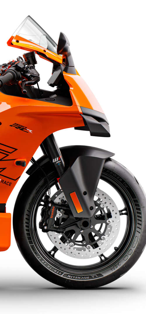 A highly aerodynamic futuristic sports motorcycle with sleek metallic plating and... UmiDigi Umidigi X high definition wallpaper