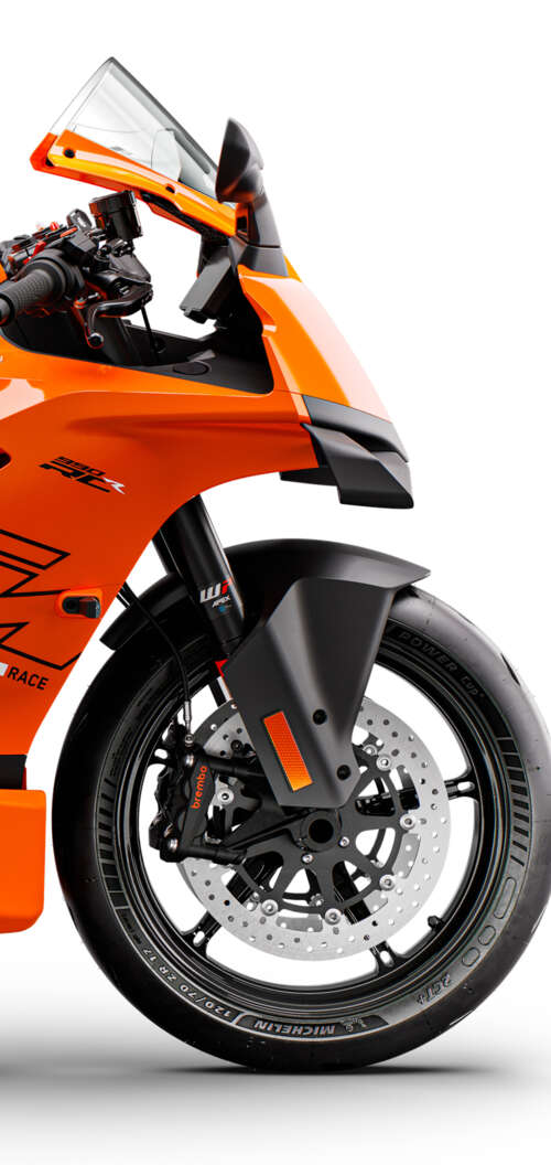 A highly aerodynamic futuristic sports motorcycle with sleek metallic plating and... Oppo A6k 4G background images hd