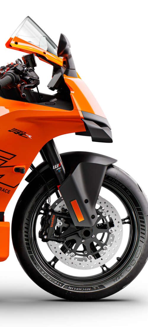 A highly aerodynamic futuristic sports motorcycle with sleek metallic plating and... Huawei Pura 80 wallpapers for android