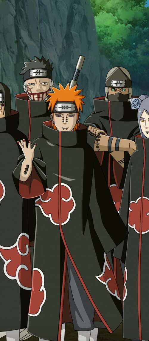 Nagato and Pain, members of the Akatsuki from the Naruto anime series. Xiaomi Redmi 14C 5G free background images