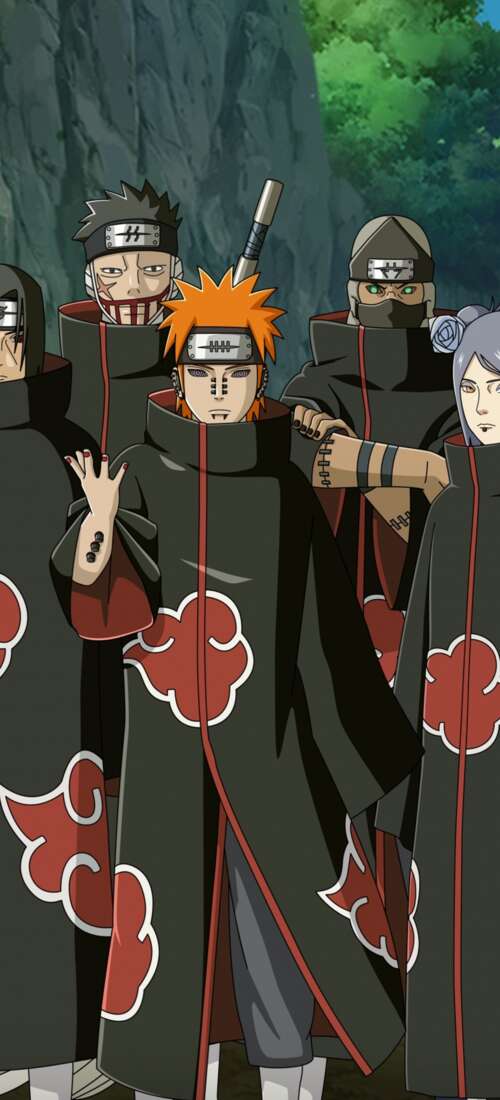 Nagato and Pain, members of the Akatsuki from the Naruto anime series. Huawei Pura 90 Pro hd background