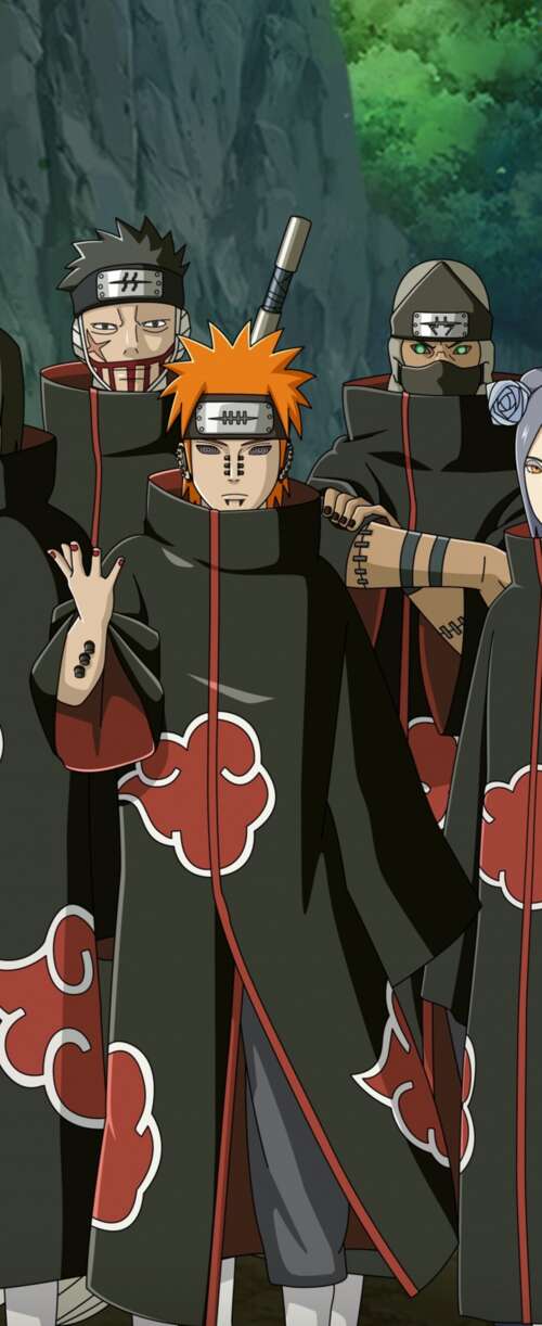 Nagato and Pain, members of the Akatsuki from the Naruto anime series. Samsung Galaxy Z Flip7 FE