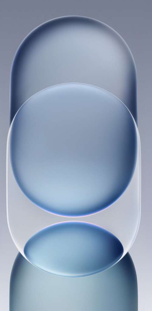 Abstract geometric shapes with overlapping frosted glass textures and a soft gradient... Huawei Mate 30 Pro background images hd