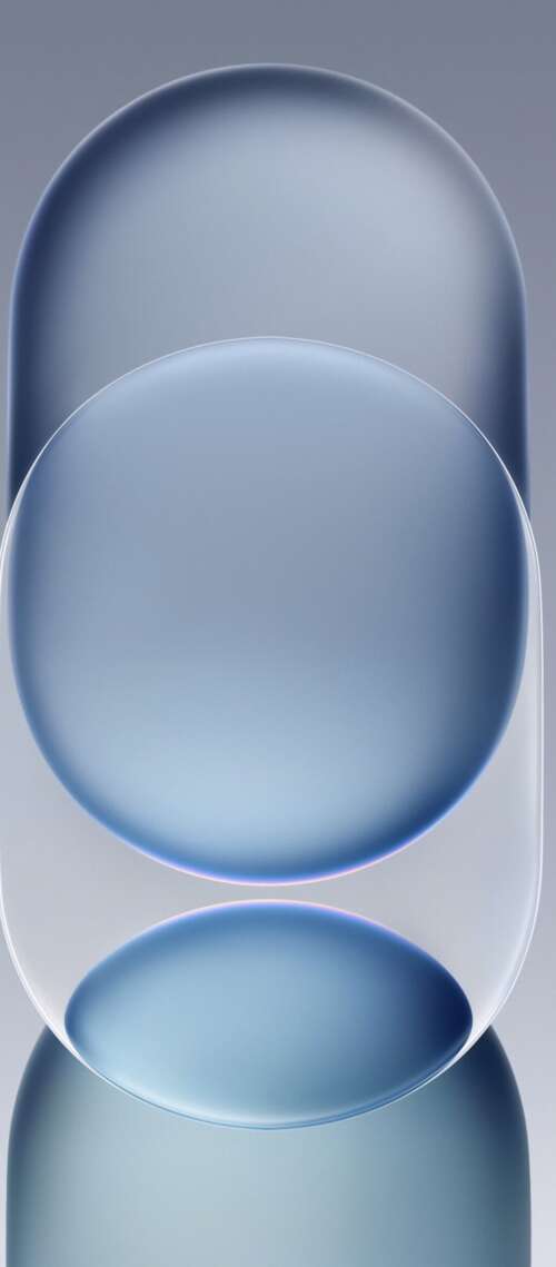 Abstract geometric shapes with overlapping frosted glass textures and a soft gradient... Blackview XPLORE X1 background images hd