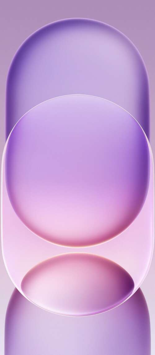 Abstract purple gradient background with translucent frosted glass overlays and glossy... background images hd
