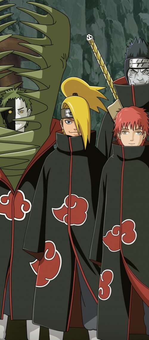 Nagato and Pain of the Akatsuki organization from Naruto Blackview XPLORE 1 Pro mobile wallpaper
