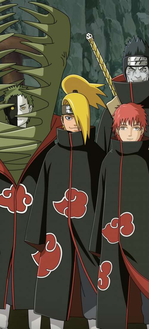 Nagato and Pain of the Akatsuki organization from Naruto Oppo Find X9 high definition wallpaper