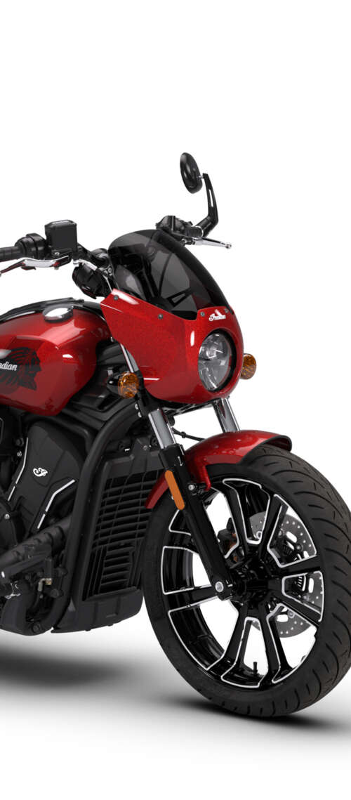 A modern 2026 cruiser motorcycle with a sleek design isolated on a white background. Blackview XPLORE 1 Pro background images hd