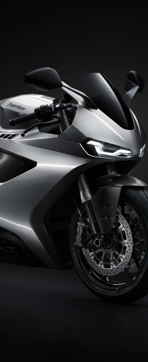 A sleek and futuristic 2026 superbike featuring advanced aerodynamic design on a... Samsung Galaxy Z Flip7 FE