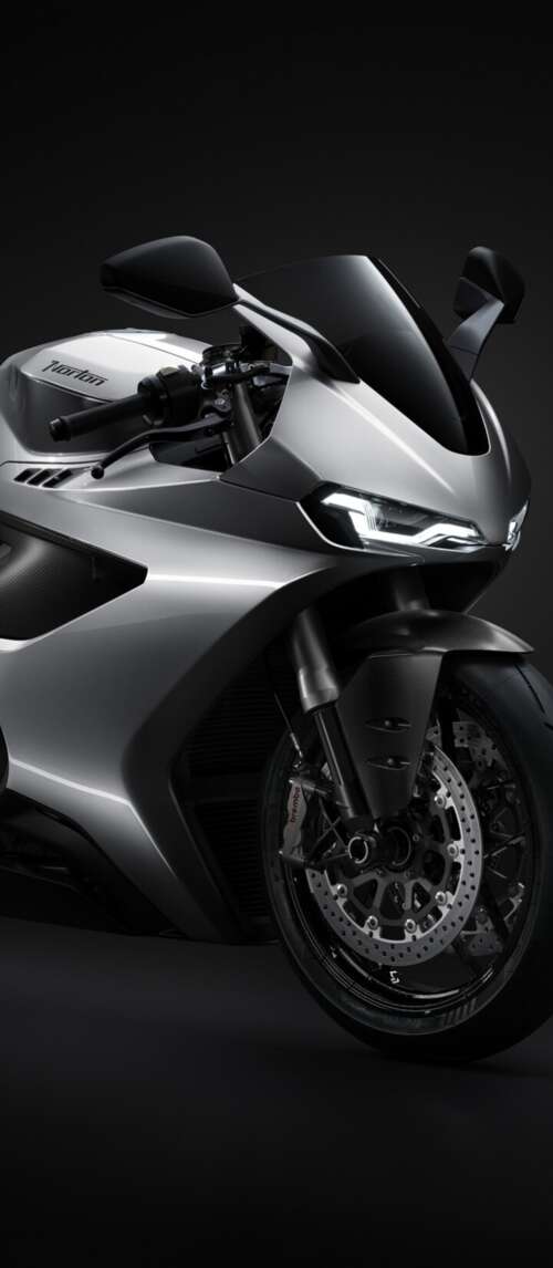 A sleek and futuristic 2026 superbike featuring advanced aerodynamic design on a... Xiaomi Redmi 14C 5G free background images