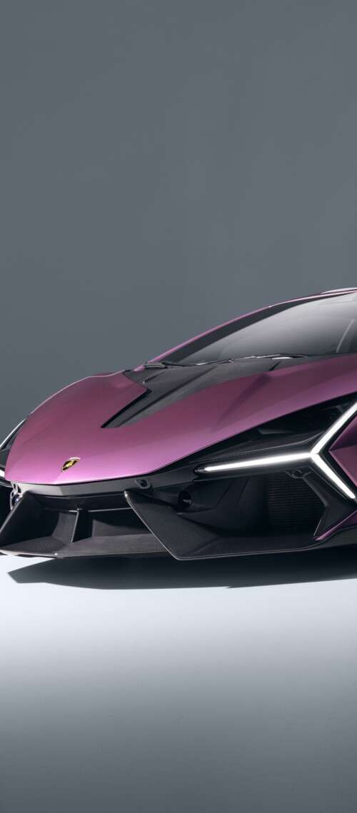 A highly detailed, cinematic shot of the 2026 Lamborghini Revuelto featuring its... Blackview XPLORE X1 download free phone wallpaper
