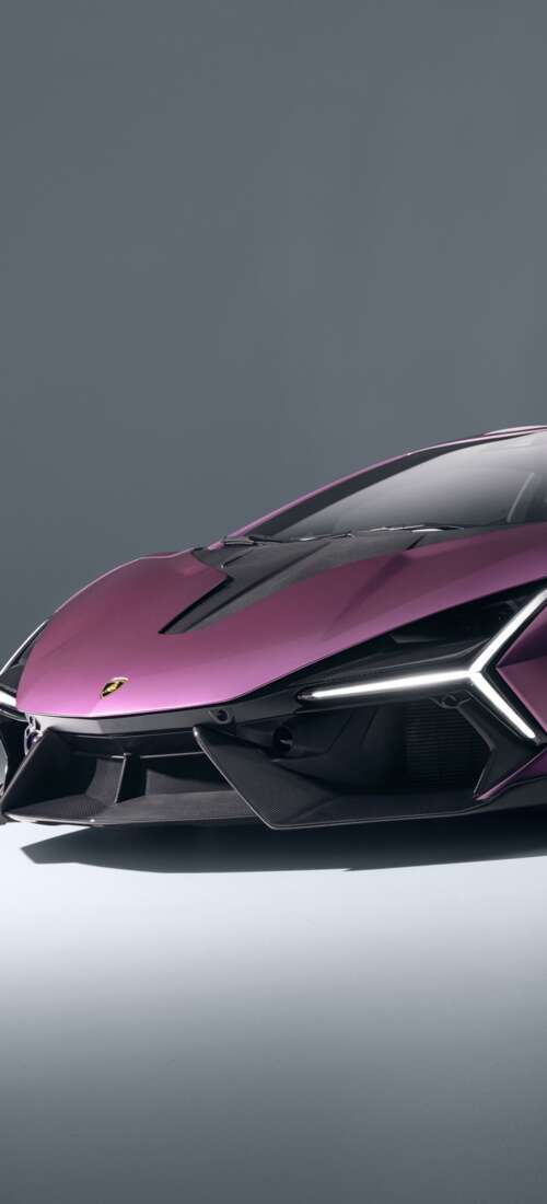 A highly detailed, cinematic shot of the 2026 Lamborghini Revuelto featuring its... Huawei Pura 90 Pro free hd wallpapers