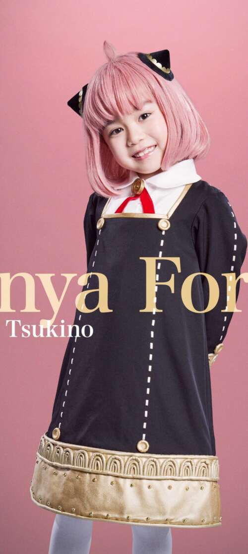 Anya Forger from Spy x Family with a cute pink aesthetic. Infinix Smart 10 mobile wallpaper