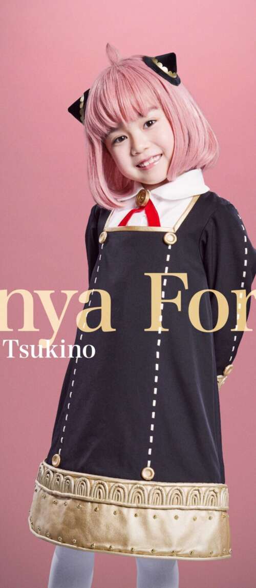 Anya Forger from Spy x Family with a cute pink aesthetic. Xiaomi Redmi 14C 5G high definition wallpaper