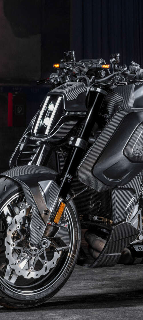 A futuristic Brabus 1400 R Signature Edition motorcycle featuring extensive carbon... Infinix Smart 10 free background images
