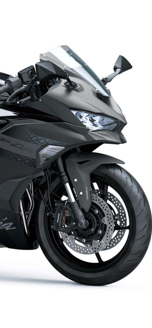A high-resolution, futuristic 2026 sports motorcycle with an aerodynamic design on... UmiDigi Umidigi X mobile wallpaper