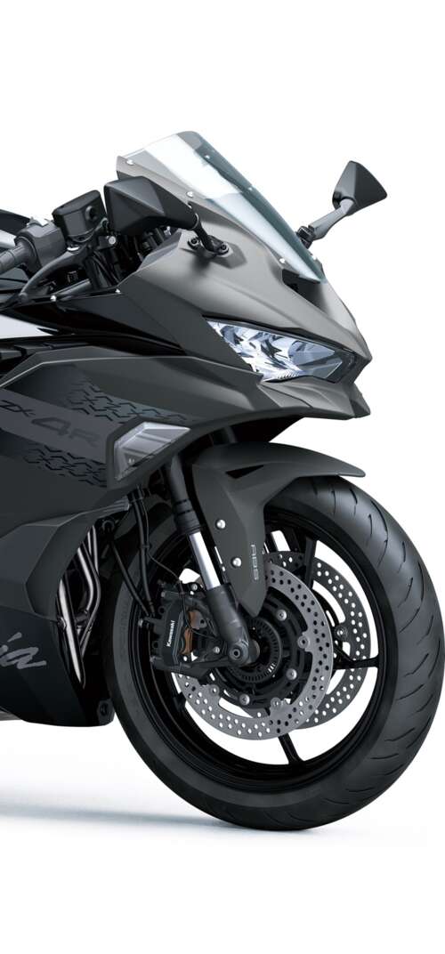 A high-resolution, futuristic 2026 sports motorcycle with an aerodynamic design on... Samsung Galaxy S26 Ultra hd background