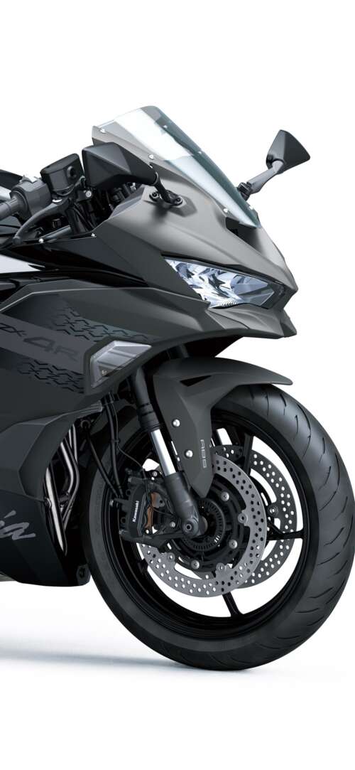 A high-resolution, futuristic 2026 sports motorcycle with an aerodynamic design on... Xiaomi Redmi 15 4G wallpaper photo gallery download