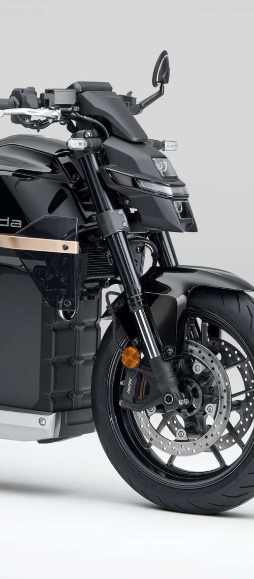 Close-up shot of the Honda WN7 electric motorcycle showcased at the EICMA Motorcycle... Blackview XPLORE 1 Pro wallpaper photo gallery download