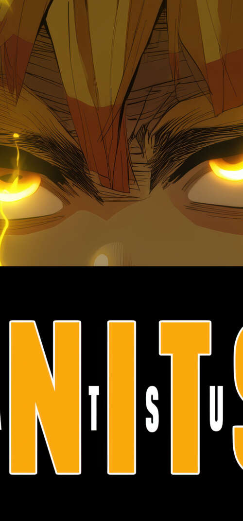 Detailed close-up of Zenitsu Agatsuma's golden eyes from Demon Slayer: Kimetsu no... Samsung Galaxy S26 Ultra background images hd