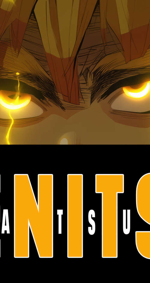 Detailed close-up of Zenitsu Agatsuma's golden eyes from Demon Slayer: Kimetsu no... Sharp Aquos C10 wallpaper photo gallery download