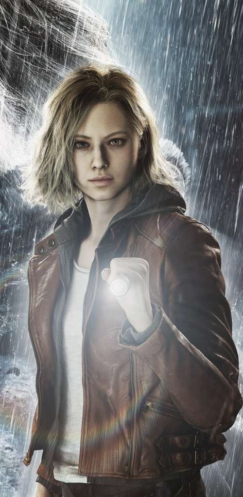 Leon S. Kennedy from Resident Evil in a survival horror setting for Resident Evil... Huawei Mate 30 Pro wallpaper