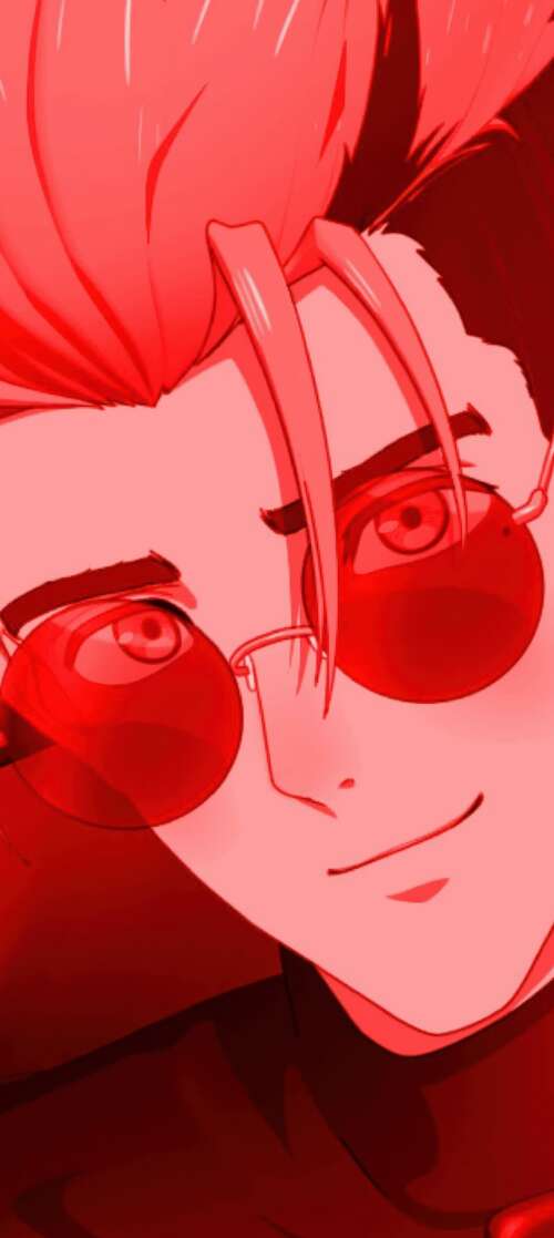 Vash the Stampede from Trigun Stargaze against a solid red background Xiaomi Redmi Note 14S download free wallpaper for phone