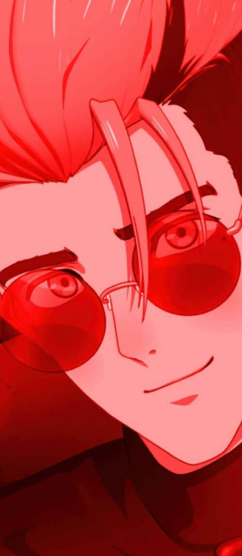 Vash the Stampede from Trigun Stargaze against a solid red background Xiaomi Redmi 14C 5G mobile wallpaper