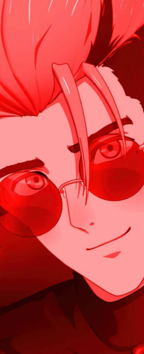 Vash the Stampede from Trigun Stargaze against a solid red background Samsung Galaxy Z Flip7 FE free wallpaper