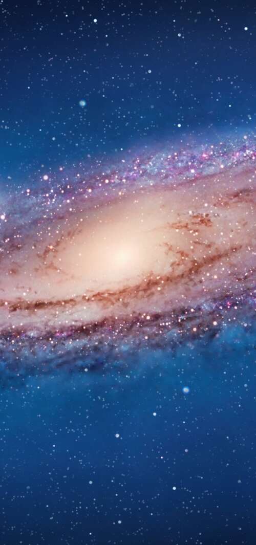 A high-definition 5K view of deep space featuring colorful nebulas and bright stars... high definition wallpaper