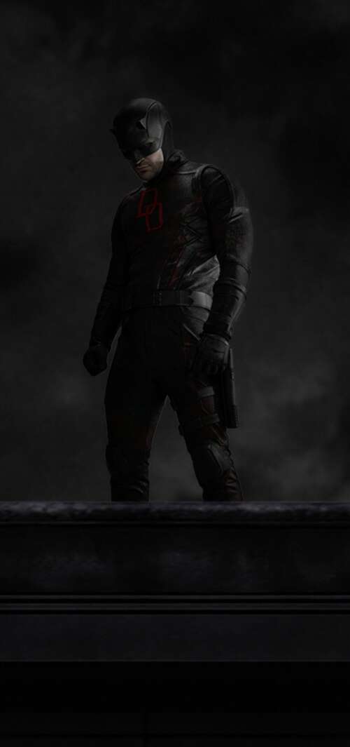A cinematic close-up of Daredevil (Matt Murdock) from the series Daredevil: Born... high definition wallpaper