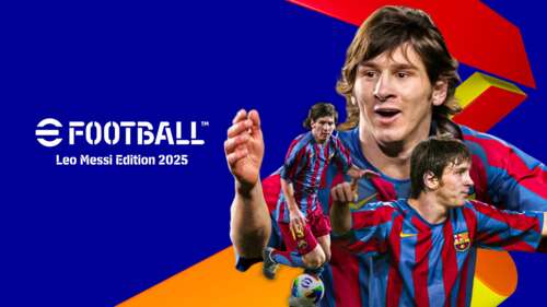 A professional soccer player in action during an eFootball 2024 match. wallpaper