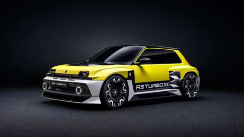 A high-resolution view of a futuristic electric concept car with glowing light accents... wallpaper