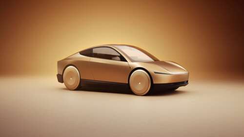 A high-resolution shot of a sleek, modern prototype car positioned against a glowing... wallpaper download