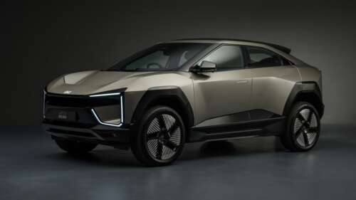 Futuristic Electric SUV Concept