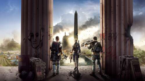 A tactical SHD Agent from The Division 2 wearing advanced combat gear and a glowing... wallpaper