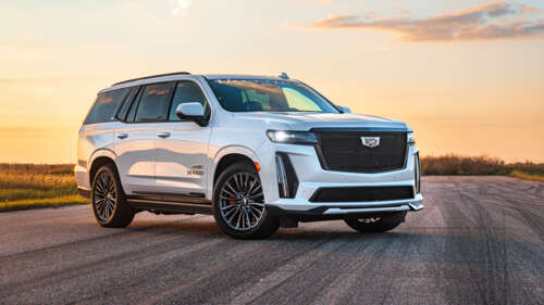 A high-end 2024 luxury SUV with a glossy finish parked in a modern metropolitan area. free wallpaper