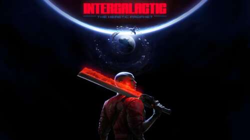 Cinematic 8K key art of a dark-armored warrior with glowing accents emerging from... wallpaper