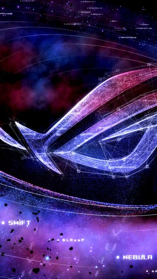 Cosmic ROG Supernova Emblem