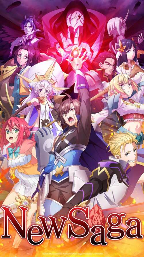High-resolution 5K anime poster featuring a character with flowing hair and luminous...