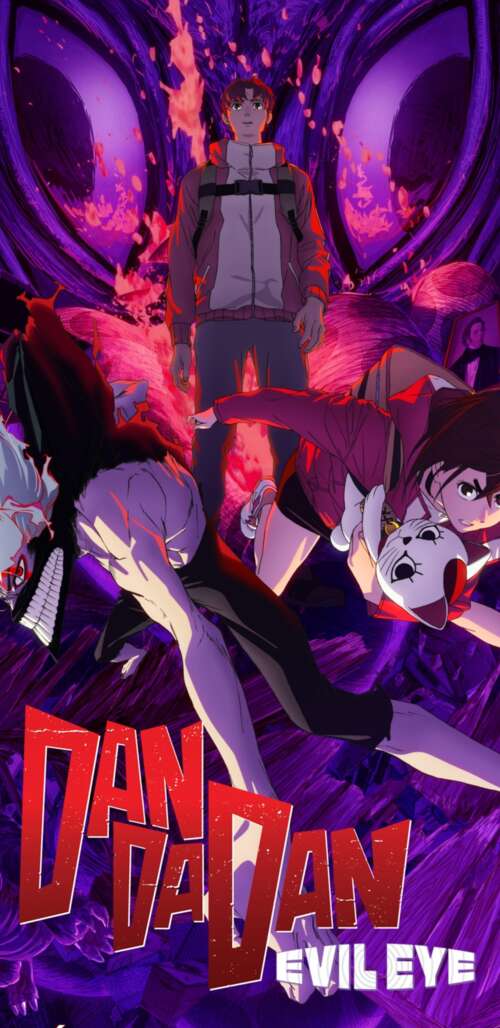 Okarun and Momo Ayase from the Dan Da Dan: Evil Eye anime movie download free wallpaper for phone