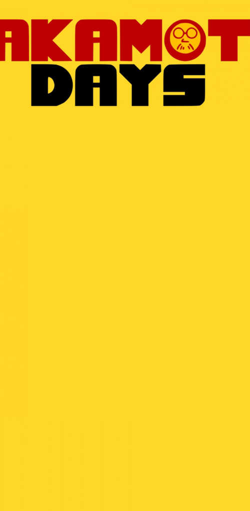 A minimalist 5K digital illustration of Taro Sakamoto from Sakamoto Days on a bright... pictures for wallpaper